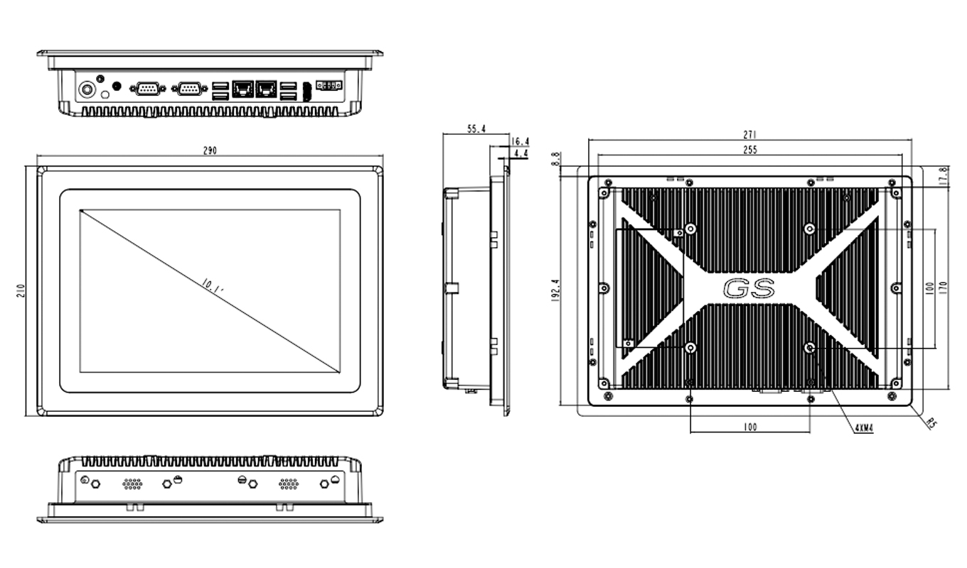 Dimension_of_10.1_Inch_Intel_Celeron_J6412_Cableless_Capacitive_Panel_PC.jpg